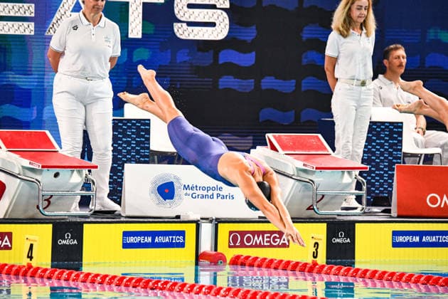 NATATION : Championnat d europe de natation 2026 - PARIS - 15 08 2026 Sarah Dumont (BEL) Saint DenisFrance  Copyright: xBaptistexAutissierx