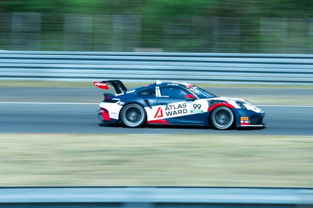 Nürburg, Deutschland 15.- 16. August 2026: Porsche Sixt Carrera Cup Deutschland - 2026 - Nürburgring - Samstag Rennen Im Bild: Marcus Amand (FIN Proton Competition) *** Nürburg, Germany, August 15–16, 2026 Porsche Sixt Carrera Cup Germany 2026 Nürburgring Saturday Race Pictured: Marcus Amand (FIN), Proton Competition Copyright: xFotostandx xManfredxStiebertx