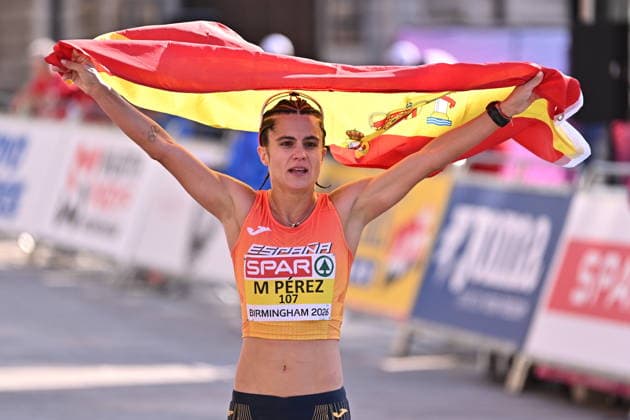 2026.08.15 Birmingham Lekkoatletyka Mistrzostwa Europy N z Maria Perez Foto Michal Laudy PressFocus 2026.08.15 Birmingham Athletics European Athletics Championships Maria Perez Credit: Michal Laudy PressFocus NEWSPIX.PL --- newspix.pl 