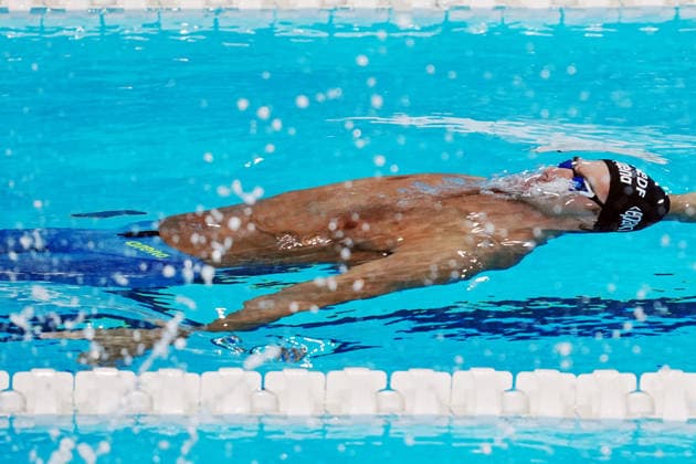 Thomas Ceccon from Italy at the Swimming European Aquatics Championships Paris 2026, Paris, August 15, 2026 .  Copyright: xGianxMattiaxD Alberto LaPressex