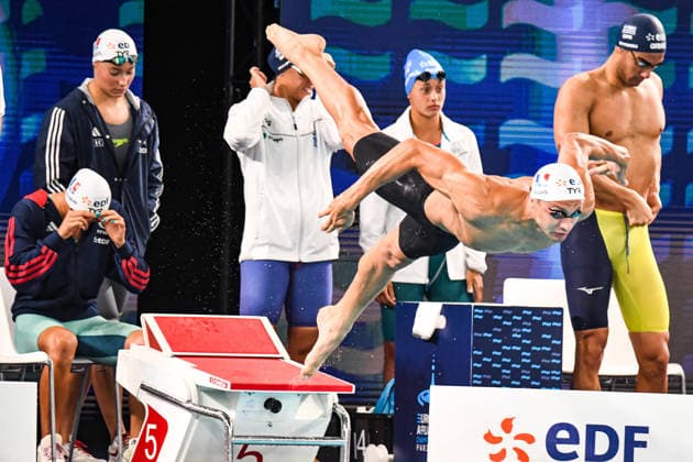 NATATION : Championnat d europe de natation 2026 - PARIS - 15 08 2026 Roman Fuchs (FRA) Saint DenisFrance  Copyright: xBaptistexAutissierx