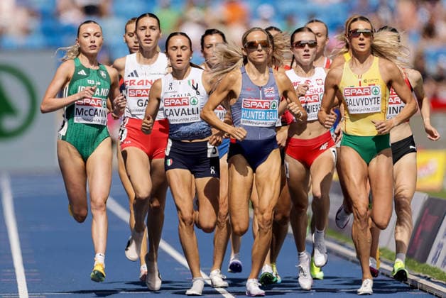 2026 European Athletics Championships, Alexander Stadium, Birmingham, England 15 8 2026 Women s 1500m Round 1 Heat 1 Ireland s Jodie McCann Jodie McCann 15 8 2026  Copyright: xx 0S9A6041