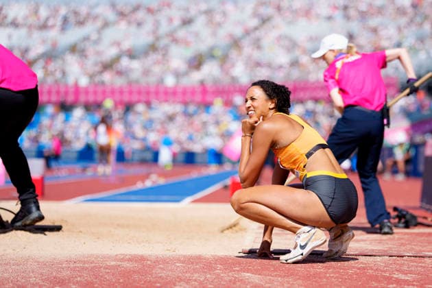BIRMINGHAM, GREAT BRITAIN - AUGUST 15, 2026 : Malaika MIHAMBO (GER Germany) competing in the long jump qualification during the European Athletics Championships at Alexander Stadium on August 15, 2026 in Birmingham, Great Britain. Great Britain Copyright: xLeahxKohringx