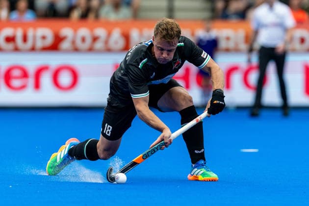 India v Wales - FIH Hockey World Cup AMSTELVEEN, NETHERLANDS - AUGUST 15: Gareth Furlong of Wales during the FIH Hockey World Cup match between India and Wales at Wagener Stadion on August 15, 2026 in Amstelveen, Netherlands. Amstelveen Wagener Stadion Netherlands Content not available for redistribution in The Netherlands directly or indirectly through any third parties. Copyright: xMarcelxvanxPlateringenx