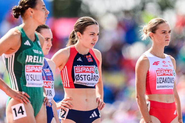 260815 Ingeborg ostgard of Norway competes in women™s 1500 meter qualifier during day 6 of the 2026 European Athletics Championships on August 15, 2026 in Birmingham. Photo: Mathias Bergeld BILDBYRAN kod MB MT1071 friidrott athletics friidrett friidrotts-em em friidretts-em 2026 european athletics championships day 6 bbeng norge *** August 15, 2026: Ingeborg Ostgard of Norway competes in the women’s 1,500-meter qualifier on Day 6 of the 2026 European Athletics Championships on August 15, 2026 in Birmingham. Photo by Mathias Bergeld, BILDBYRAN, code MB MT1071. track and field, athletics, friidrett, friidrotts EM, 2026 European Athletics Championships, Day 6, Ingeborg Ostgard, Norway  Copyright: MATHIASxBERGELD BB260815MB060