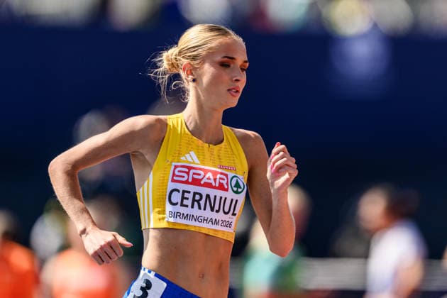 260815 Carmen Cernjul of Sweden competes in women™s 1500 meter qualifier during day 6 of the 2026 European Athletics Championships on August 15, 2026 in Birmingham. Photo: Mathias Bergeld BILDBYRAN kod MB MT1071 friidrott athletics friidrett friidrotts-em em friidretts-em 2026 european athletics championships day 6 bbeng sverige *** August 15, 2026: Carmen Cernjul of Sweden competes in the women’s 1,500-meter qualifier during Day 6 of the 2026 European Athletics Championships on August 15, 2026 in Birmingham. Photo by Mathias Bergeld, BILDBYRAN, code MB MT1071. track and field, athletics, friidrett, friidrotts EM, 2026 European Athletics Championships, Day 6, BBENG, Sweden  Copyright: MATHIASxBERGELD BB260815MB063