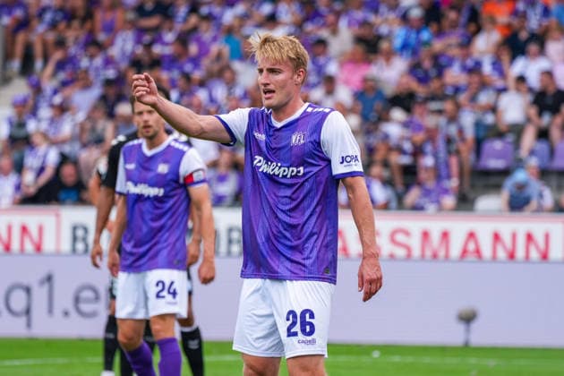 Fridolin Wagner (VfL Osnabrück, 26), Deutschland: Fussball, 2. Bundesliga, Saison 2026 27, 2. Spieltag, 15.08.2026, VfL Osnabrück vs 1. FC Magdeburg, Stadion Bremer Brücke (Osnabrück, Niedersachsen) *** Fridolin Wagner, VfL Osnabrück, 26, German Soccer, 2. Bundesliga, 2026–27 Season, Matchday 2, August 15, 2026, VfL Osnabrück vs. 1. FC Magdeburg, Bremer Brücke Stadium, Osnabrück, Lower Saxony Copyright: xLeonxFrickx