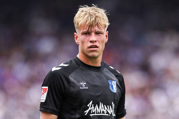 2026.08.15, xkwix, Fußball, 2. Bundesliga, VfL Osnabrück - 1. FC Magdeburg, Stadion an der Bremer Brücke, 2.Spieltag, Saison 2026 2027: Luka Hyrylaeinen (1. FC Magdeburg 38) DFB regulations prohibit any use of photographs as image sequences and or quasi-video. Photo: xKamilxWilkowskixPressefotoKochx Niedersachsen Deutschland *** August 15, 2026, xkwix, Soccer, 2. Bundesliga, VfL Osnabrück 1 FC Magdeburg, Stadion an der Bremer Brücke, Matchday 2, 2026–2027 Season Luka Hyrylaeinen 1 FC Magdeburg 38 DFB regulations prohibit any use of photographs as image sequences and or quasi-video Photo by xKamilxWilkowskixPressefotoKochx Lower Saxony, Germany