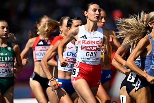 European Athletics Championships Birmingham 2026 - day 6 BIRMINGHAM, ENGLAND - AUGUST 15 : Gay Adele (FRA) in action during the 1500m on day 6 of the Birmingham 2026 European Athletics Championships on August 15, 2026 in Birmingham, England, 15 08 2026 Birmingham ENGLAND  Copyright: xTomasxSiskx