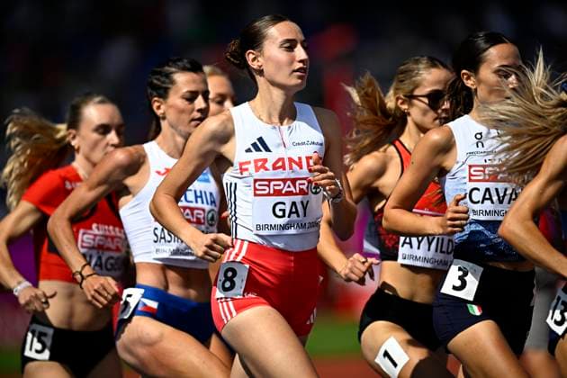 European Athletics Championships Birmingham 2026 - day 6 BIRMINGHAM, ENGLAND - AUGUST 15 : Gay Adele (FRA) in action during the 1500m on day 6 of the Birmingham 2026 European Athletics Championships on August 15, 2026 in Birmingham, England, 15 08 2026 Birmingham ENGLAND  Copyright: xTomasxSiskx