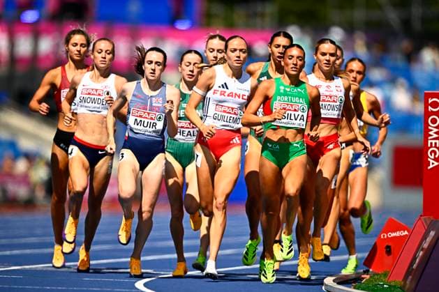 European Athletics Championships Birmingham 2026 - day 6 BIRMINGHAM, ENGLAND - AUGUST 15 : Guillemot Agathe (FRA) in action during the 1500m on day 6 of the Birmingham 2026 European Athletics Championships on August 15, 2026 in Birmingham, England, 15 08 2026 Birmingham ENGLAND  Copyright: xTomasxSiskx