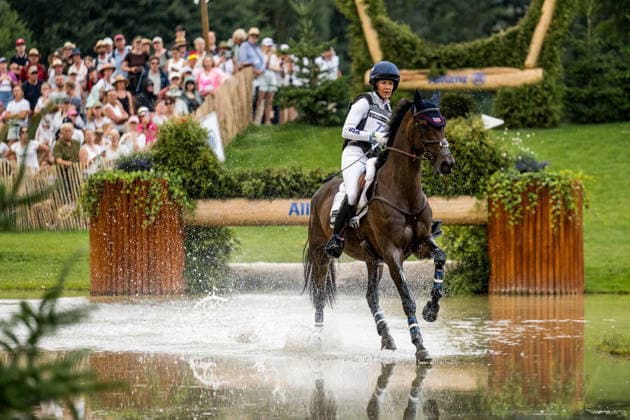 260815 Tamra Smith of USA with horse Lillet compete in the Eventing Cross-Country during day 5 of the 2026 FEI World Championships on August 15, 2026 in Aachen. Photo: Emma Wallskog BILDBYRAN kod EW EW0685 ridsport equestrian rid-vm 2026 2026 fei world championships bbeng ridsport-vm fälttävlan eventing terrängritt terräng *** August 15, 2026: Tamra Smith of the U.S., riding Lillet, competes in the Eventing Cross Country on Day 5 of the 2026 FEI World Championships on August 15, 2026 in Aachen. Photo by Emma Wallskog. BILDBYRAN code EW EW0685 equestrian sports riding 2026 World Championships 2026 FEI World Championships BBENG equestrian sports World Championships eventing cross-country  Copyright: EMMAxWALLSKOG BB260815EW063