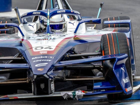 Pascal Werlein driving for PORSCHE Formula E Team qualifies first for race 1 during the London E-Prix at the ExCel Centre, London Docklands, UK on 15 August 2026. Copyright: xPhilxHutchinsonx 45350042