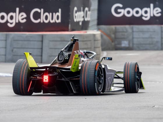 Dan Ticktum driving for the CUPRA KIRO Formula E Team during qualifying for race one at the London E-Prix at the ExCel Centre, London Docklands, UK on 15 August 2026. Copyright: xPhilxHutchinsonx 45350045