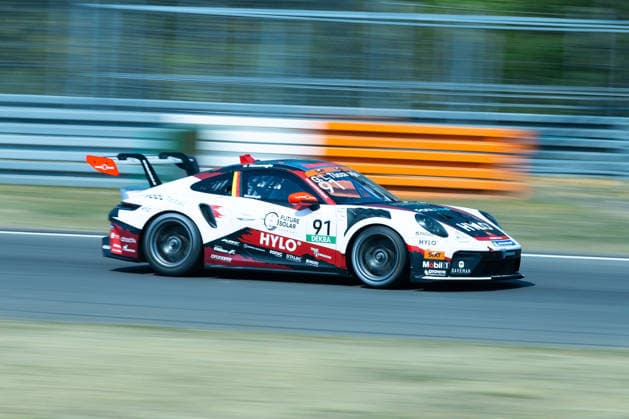 Nürburg, Deutschland 15.- 16. August 2026: Porsche Sixt Carrera Cup Deutschland - 2026 - Nürburgring - Samstag Rennen Im Bild: Gian Tüccaroglu Tueccaron (D Team75 Bernhard) *** Nürburg, Germany, August 15–16, 2026 Porsche Sixt Carrera Cup Germany 2026 Nürburgring Saturday Race Pictured: Gian Tüccaroglu Tueccaron D Team75 Bernhard Copyright: xFotostandx xManfredxStiebertx