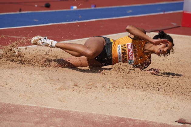 Birmingham , Leichtathletik, Athletics, Track and Field, EAA, Leichtathletik EM Birmingham 2026 European Championships birmingham 2026 , 10.08-17.08.2026, Alexander Stadium Birmingham, Grossbritannien , Weitsprung, Frauen Long Jump women, Malaika Mihambo, Deutschland, Germany GER Copyright Gladys Chai von der Laage *** Birmingham, Track and Field, Athletics, EAA, 2026 European Athletics Championships in Birmingham, August 10–17, 2026, Alexander Stadium, Birmingham, United Kingdom, Long Jump (Women), Malaika Mihambo, Germany (GER), Copyright Gladys Chai von der Laage