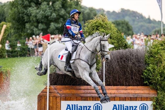 260815 Nicolas Touzaint of France with horse Diabolo Menthe compete in the Eventing Cross-Country during day 5 of the 2026 FEI World Championships on August 15, 2026 in Aachen. Photo: Emma Wallskog BILDBYRAN kod EW EW0685 ridsport equestrian rid-vm 2026 2026 fei world championships bbeng ridsport-vm fälttävlan eventing terrängritt terräng *** August 15, 2026: Nicolas Touzaint of France, riding Diabolo Menthe, competes in the Eventing Cross Country on Day 5 of the 2026 FEI World Championships on August 15, 2026 in Aachen. Photo by Emma Wallskog, BILDBYRAN, code EW EW0685. equestrian sports, riding, 2026 World Championships, 2026 FEI World Championships, BBENG, equestrian sports, World Championships, eventing, cross-country  Copyright: EMMAxWALLSKOG BB260815EW068