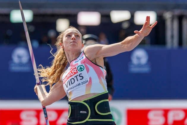 BIRMINGHAM, GREAT BRITAIN - AUGUST 15, 2026: Jade O DOWDA (GBR Great Britain) competing in the javelin throw of the heptathlon during the European Athletics Championships at Alexander Stadium on August 15, 2026 in Birmingham, Great Britain. Great Britain Copyright: xAxelxKohringx