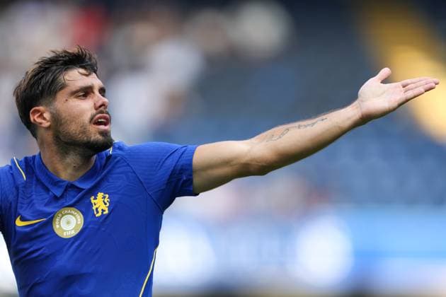 Pedro Neto of Chelsea reacts Chelsea v Real Sociedad, Pre Season Friendly, Football, Stamford Bridge, London, UK, 15 08 2026, England - 15 Aug 2026London Stamford Bridge England United Kingdom  Copyright: xHanc WiredxPhotos Shutterstockx 17084257am