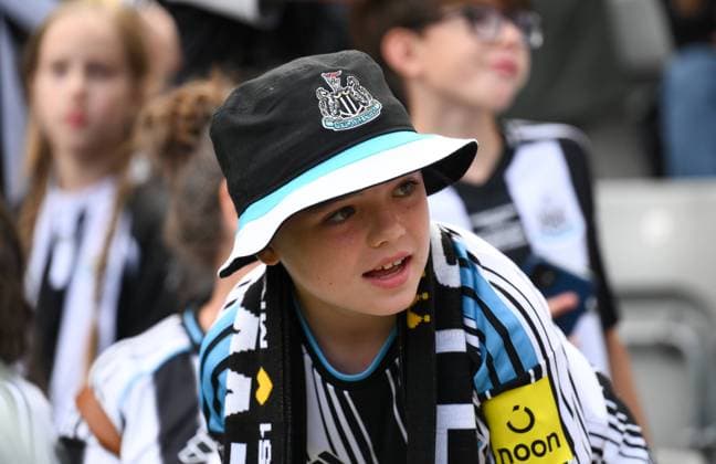 Newcastle United fan Newcastle United v Bayer Leverkusen, Pre Season Friendly, Football, St James Park, Newcastle, UK - 15 Aug 2026Newcastle St James Park United Kingdom EDITORIAL USE ONLY No use with unauthorised audio, video, data, fixture lists, club league logos or live services. Online in-match use limited to 120 images, no video emulation. No use in betting, games or single club league player publications.  Copyright: xRichardxLee Shutterstockx 17070129w