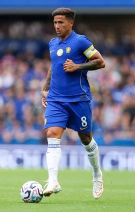 Enzo Fernandez of Chelsea on the ball Chelsea v Real Sociedad, Pre Season Friendly, Football, Stamford Bridge, London, UK, 15 08 2026, England - 15 Aug 2026London Stamford Bridge England United Kingdom  Copyright: xHanc WiredxPhotos Shutterstockx 17084257av