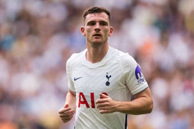 Andrew Robertson of Tottenham Hotspur looks on Tottenham Hotspur vs Hoffenheim, Club Friendlies, Tottenham Hotspur Stadium, London, UK - 15 Aug 2026London Tottenham Hotspur Stadium United Kingdom  Copyright: xWiredxPhotos Shutterstockx 17084203z