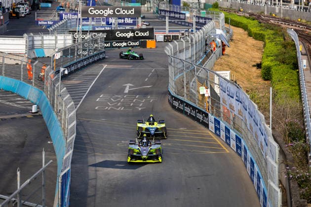 2026 FORMULA E LONDON ePRIX 03 MARTI Pepe (spa), Cupra Kiro, Porsche 99X Electric WCG3, action during the London ePrix, 16th and 17th round of the 2025-26 ABB FIA Formula E World Championship, WM, Weltmeisterschaft on the ExCel London Circuit from August 14 to 16, 2026 in London, United Kingdom - LondonUnited Kingdom  Copyright: xDamienxDoumerguex