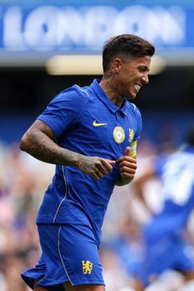 Enzo Fernandez of Chelsea reacts Chelsea v Real Sociedad, Pre Season Friendly, Football, Stamford Bridge, London, UK, 15 08 2026, England - 15 Aug 2026London Stamford Bridge England United Kingdom  Copyright: xHanc WiredxPhotos Shutterstockx 17084257bj