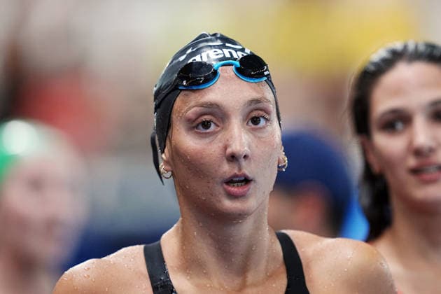 Francesca Toma from Italy at the Swimming European Aquatics Championships Paris 2026, Paris, August 15, 2026 .  Copyright: xGianxMattiaxD Alberto LaPressex