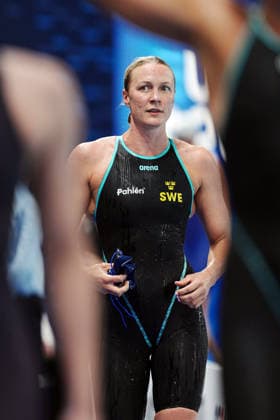 Sarah Sjostrom from Sweden at the Swimming European Aquatics Championships Paris 2026, Paris, August 15, 2026 .  Copyright: xGianxMattiaxD Alberto LaPressex