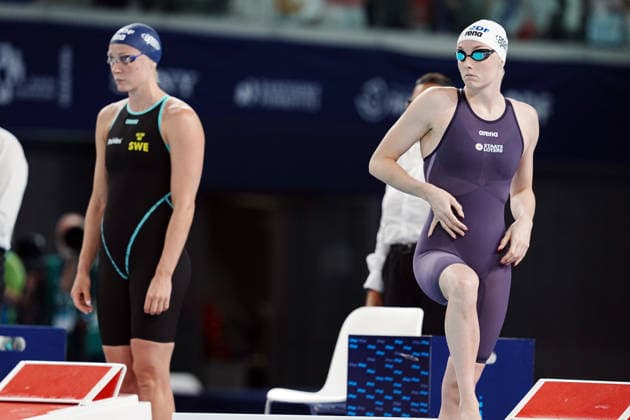 Marrit Steenbergen from Nederland at the Swimming European Aquatics Championships Paris 2026, Paris, August 15, 2026 .  Copyright: xGianxMattiaxD Alberto LaPressex