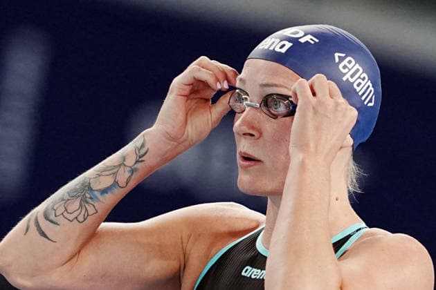 Sarah Sjostrom from Sweden at the Swimming European Aquatics Championships Paris 2026, Paris, August 15, 2026 .  Copyright: xGianxMattiaxD Alberto LaPressex