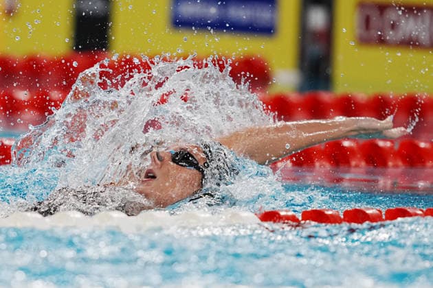 Francesca Toma from Italy at the Swimming European Aquatics Championships Paris 2026, Paris, August 15, 2026 .  Copyright: xGianxMattiaxD Alberto LaPressex