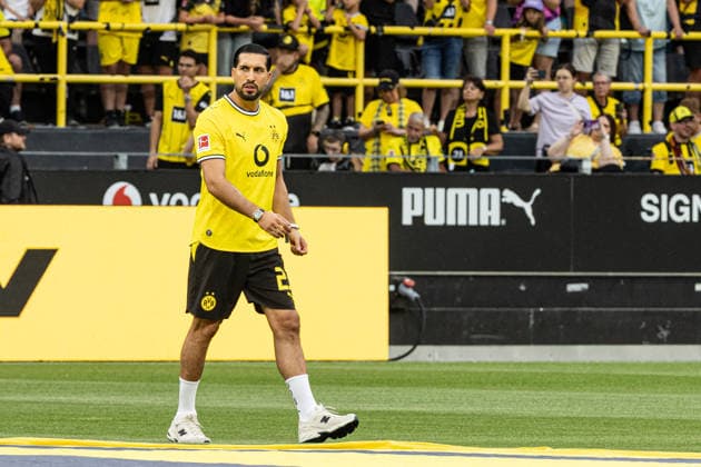 Regionalliga West: Borussia Dortmund II - 1.FC Köln II, 07.08.2026 Emre Can (Borussia Dortmund, 23) bei der offiziellen Vorstellung der Kader für die Saison 2026 27. Regionalliga West: Borussia Dortmund II - 1.FC Köln II, Rote Erde, Dortmund; 07.08.2026 DFB regulations prohibit any use of photographs as image sequences and or quasi video. *** Regionalliga West: Borussia Dortmund II 1, 1. FC Köln II, August 7, 2026. Emre Can of Borussia Dortmund, No. 23, at the official presentation of the rosters for the 2026–27 season. Regionalliga West: Borussia Dortmund II 1, 1. FC Köln II, Rote Erde, Dortmund, August 7, 2026. DFB regulations prohibit any use of photographs as image sequences and or quasi-video. Copyright: xBEAUTIFULxSPORTS Buriakovx