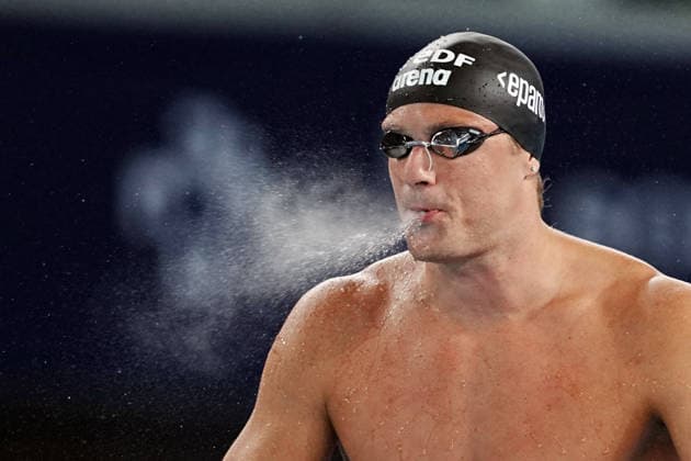 NicolÃ² Martinenghi from Italy at the Swimming European Aquatics Championships Paris 2026, Paris, August 15, 2026 .  Copyright: xGianxMattiaxD Alberto LaPressex