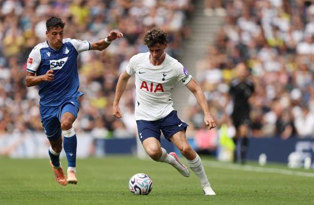 Pre Season Friendly - Tottenham Hotspur v TSG 1899 Hoffenheim LONDON, ENGLAND, AUGUST 15: Archie Gray of Tottenham Hotspur during the Pre Season Friendly match between Tottenham Hotspur v TSG 1899 Hoffenheim at Tottenham Hotspur Stadium, London on 15 August. (Photo by Daniel Weir) London Tottenham Hotspur Stadium United Kingdom Copyright: xDanielxWeir SportsxPressxPhotox Sportspressphoto_SPR207066