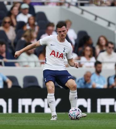 Pre Season Friendly - Tottenham Hotspur v TSG 1899 Hoffenheim LONDON, ENGLAND, AUGUST 15: Andy Robertson of Tottenham Hotspur on the ball during the Pre Season Friendly match between Tottenham Hotspur v TSG 1899 Hoffenheim at Tottenham Hotspur Stadium, London on 15 August. (Photo by Daniel Weir) London Tottenham Hotspur Stadium United Kingdom Copyright: xDanielxWeir SportsxPressxPhotox Sportspressphoto_SPR207075