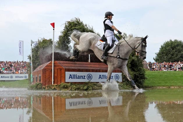 Malin Hansen-Hotopp (GER, Deutschland, Germany) mit Pferd Carlitos Quidditch K , Vielseitigkeit Dressur, FEI Eventing World Championship, WM, Weltmeisterschaft , DHL-Preis, Einzel Mannschaft, Geländeprüfung, Teilprüfung Gelände, Cross Country , AACHEN - FEI World Championships 2026, Weltfest des Pferdesports, Reitsport Weltmeisterschaft 2026, Aachen 2026, Welcome Home 2026, Aachener Soers, 11. bis 23. August 2026, Reitsport, 15.08.2026, Aachen Aachener Soers Deutschland *** Malin Hansen Hotopp GER, Germany, with horse Carlitos Quidditch K, Eventing Dressage, FEI Eventing World Championship, DHL Prize, Individual and Team, Cross-Country, Cross-Country Stage, Cross Country, AACHEN FEI World Championships 2026, World Equestrian Festival, 2026 World Equestrian Championships, Aachen 2026, Welcome Home 2026, Aachen Soers, August 11–23, 2026, Equestrian Sports, August 15, 2026, Aachen Soers, Germany
