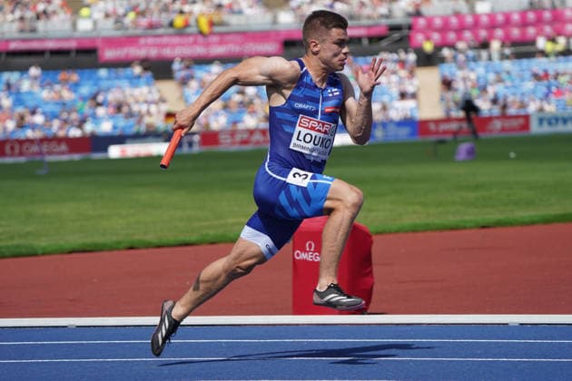 Birmingham , Leichtathletik, Athletics, Track and Field, EAA, Leichtathletik EM Birmingham 2026 European Championships birmingham 2026 , 10.08-17.08.2026, Alexander Stadium Birmingham, Grossbritannien 4x100m Relay Men , 4x100m Staffel Valtteri louko Finland, FIN Copyright Gladys Chai von der Laage *** Birmingham, Track and Field, Athletics, EAA, 2026 European Athletics Championships in Birmingham, August 10–17, 2026, Alexander Stadium, Birmingham, United Kingdom, Men’s 4x100m Relay, 4x100m Relay: Valtteri Louko, Finland (FIN), Copyright Gladys Chai von der Laage