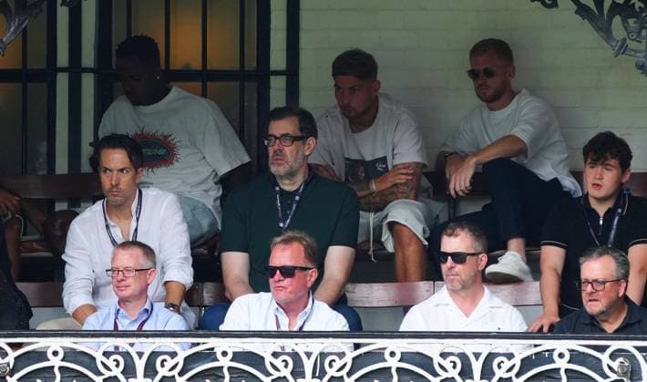 Richard Osman looks on Fulham v Stuttgart, Pre Season Friendly, Football, Craven Cottage, London, UK - 15 Aug 2026London Craven Cottage United Kingdom EDITORIAL USE ONLY No use with unauthorised audio, video, data, fixture lists, club league logos or live services. Online in-match use limited to 120 images, no video emulation. No use in betting, games or single club league player publications.  Copyright: xJavierxGarcia Shutterstockx 17070137ah
