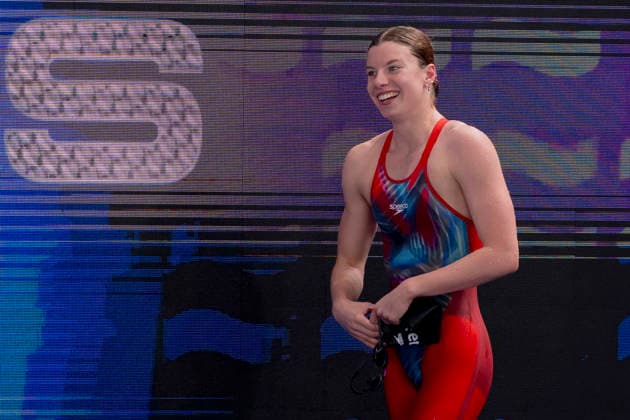 France, Paris, Centre Aquatique Olympique Metropole du Grand Paris, 15.08.2026, European Aquatics Championships, Day 16 - Morning Session, Yara Fay Riefstahl, SC Chemnitz, Germany, Photo by Eibner Pressefoto Tino Henschel European Aquatics Championships, Day 16 - Morning Session Paris *** France, Paris, Centre Aquatique Olympique Metropole du Grand Paris, August 15, 2026, European Aquatics Championships, Day 16 Morning Session, Yara Fay Riefstahl, SC Chemnitz, Germany, Photo by Eibner Pressefoto Tino Henschel European Aquatics Championships, Day 16 Morning Session, Paris Copyright: xEibnerxPressefotox
