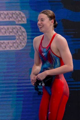 France, Paris, Centre Aquatique Olympique Metropole du Grand Paris, 15.08.2026, European Aquatics Championships, Day 16 - Morning Session, Yara Fay Riefstahl, SC Chemnitz, Germany, Photo by Eibner Pressefoto Tino Henschel European Aquatics Championships, Day 16 - Morning Session Paris *** France, Paris, Centre Aquatique Olympique Metropole du Grand Paris, August 15, 2026, European Aquatics Championships, Day 16 Morning Session, Yara Fay Riefstahl, SC Chemnitz, Germany, Photo by Eibner Pressefoto Tino Henschel European Aquatics Championships, Day 16 Morning Session, Paris Copyright: xEibnerxPressefotox