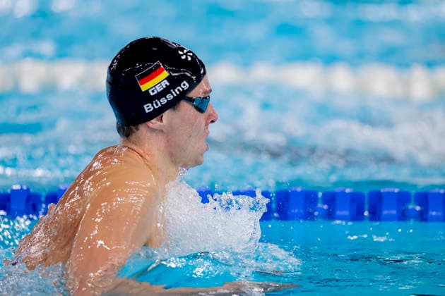 France, Paris, Centre Aquatique Olympique Metropole du Grand Paris, 15.08.2026, European Aquatics Championships, Day 16 - Morning Session, Cedric Buessing, SG Essen, Germany, Photo by Eibner Pressefoto Tino Henschel European Aquatics Championships, Day 16 - Morning Session Paris *** France, Paris, Centre Aquatique Olympique Metropole du Grand Paris, August 15, 2026, European Aquatics Championships, Day 16 Morning Session, Cedric Buessing, SG Essen, Germany, Photo by Eibner Pressefoto Tino Henschel European Aquatics Championships, Day 16 Morning Session Paris Copyright: xEibnerxPressefotox
