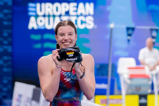 France, Paris, Centre Aquatique Olympique Metropole du Grand Paris, 15.08.2026, European Aquatics Championships, Day 16 - Morning Session, Yara Fay Riefstahl, SC Chemnitz, Germany, Photo by Eibner Pressefoto Tino Henschel European Aquatics Championships, Day 16 - Morning Session Paris *** France, Paris, Centre Aquatique Olympique Metropole du Grand Paris, August 15, 2026, European Aquatics Championships, Day 16 Morning Session, Yara Fay Riefstahl, SC Chemnitz, Germany, Photo by Eibner Pressefoto Tino Henschel European Aquatics Championships, Day 16 Morning Session, Paris Copyright: xEibnerxPressefotox