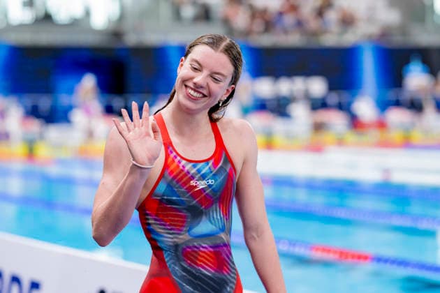France, Paris, Centre Aquatique Olympique Metropole du Grand Paris, 15.08.2026, European Aquatics Championships, Day 16 - Morning Session, Yara Fay Riefstahl, SC Chemnitz, Germany, Photo by Eibner Pressefoto Tino Henschel European Aquatics Championships, Day 16 - Morning Session Paris *** France, Paris, Centre Aquatique Olympique Metropole du Grand Paris, August 15, 2026, European Aquatics Championships, Day 16 Morning Session, Yara Fay Riefstahl, SC Chemnitz, Germany, Photo by Eibner Pressefoto Tino Henschel European Aquatics Championships, Day 16 Morning Session, Paris Copyright: xEibnerxPressefotox