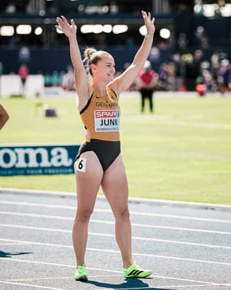 Sophia Junk (LG Rhein-Wied, 4x100m Staffel Frauen), GBR, Leichtathletik, Athletics, European Athletics Championships 2026, Leichtathletik Europameisterschaft 2026, Birmingham 2026, 09.08.2026, GBR, Leichtathletik, Athletics, European Athletics Championships 2026, Leichtathletik Europameisterschaft 2026, Birmingham 2026, 09.08.2026 Birmingham *** Sophia Junk, LG Rhein Wied, Women s 4x100m Relay, GBR, Track and Field, Athletics, 2026 European Athletics Championships, 2026 European Track and Field Championships, Birmingham 2026, August 9, 2026, GBR, Track and Field, Athletics, 2026 European Athletics Championships, 2026 European Track and Field Championships, Birmingham 2026, August 9, 2026, Birmingham Copyright: xStefanxMayerx EP_SMR