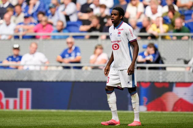 Everton v LOSC, Pre-Season Friendly Nathan Ngoy of Lille OSC during the Everton v LOSC Pre-Season Friendly match at the Hill Dickinson Stadium, Liverpool, England on 15 August 2026 Credit: Steve Flynn Every Second Media Editorial use only. All images are copyright Every Second Media Limited. No images may be reproduced without prior permission. Copyright: xIMAGO EveryxSecondxMediax ESM-2091-0043 StevexFlynnx xEveryxSecondxMediax