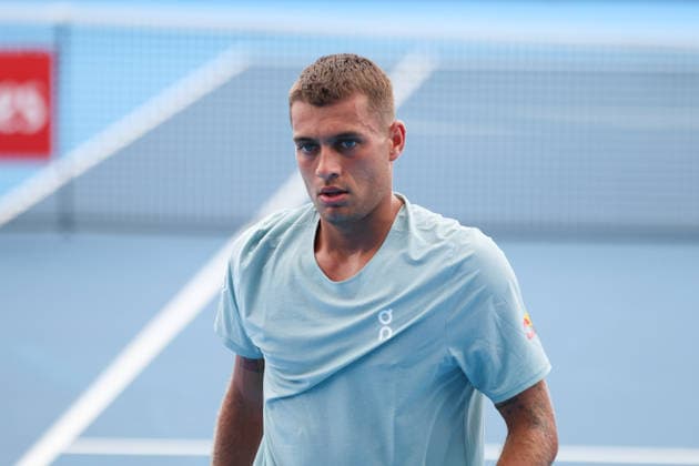 MASON, OHIO - AUGUST 15: Flavio Cobolli of Italy is seen during day five of the Cincinnati Open at the Lindner Family Tennis Center on August 15, 2026 in Mason, Ohio.  Copyright: xShainaxBenhiyoun SPPx Sportspressphoto_SPR207162