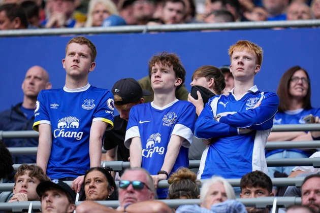 Everton v LOSC, Pre-Season Friendly Everton fans watch the game during the Everton v LOSC Pre-Season Friendly match at the Hill Dickinson Stadium, Liverpool, England on 15 August 2026 Credit: Steve Flynn Every Second Media Editorial use only. All images are copyright Every Second Media Limited. No images may be reproduced without prior permission. Copyright: xIMAGO EveryxSecondxMediax ESM-2091-0066 StevexFlynnx xEveryxSecondxMediax