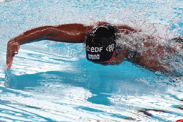 bronze medal Sara Curtis from Italy Women s 50m Freestyle Final at the Swimming European Aquatics Championships Paris 2026, Paris, August 15, 2026 .  Copyright: xDavidexSpada LaPressex